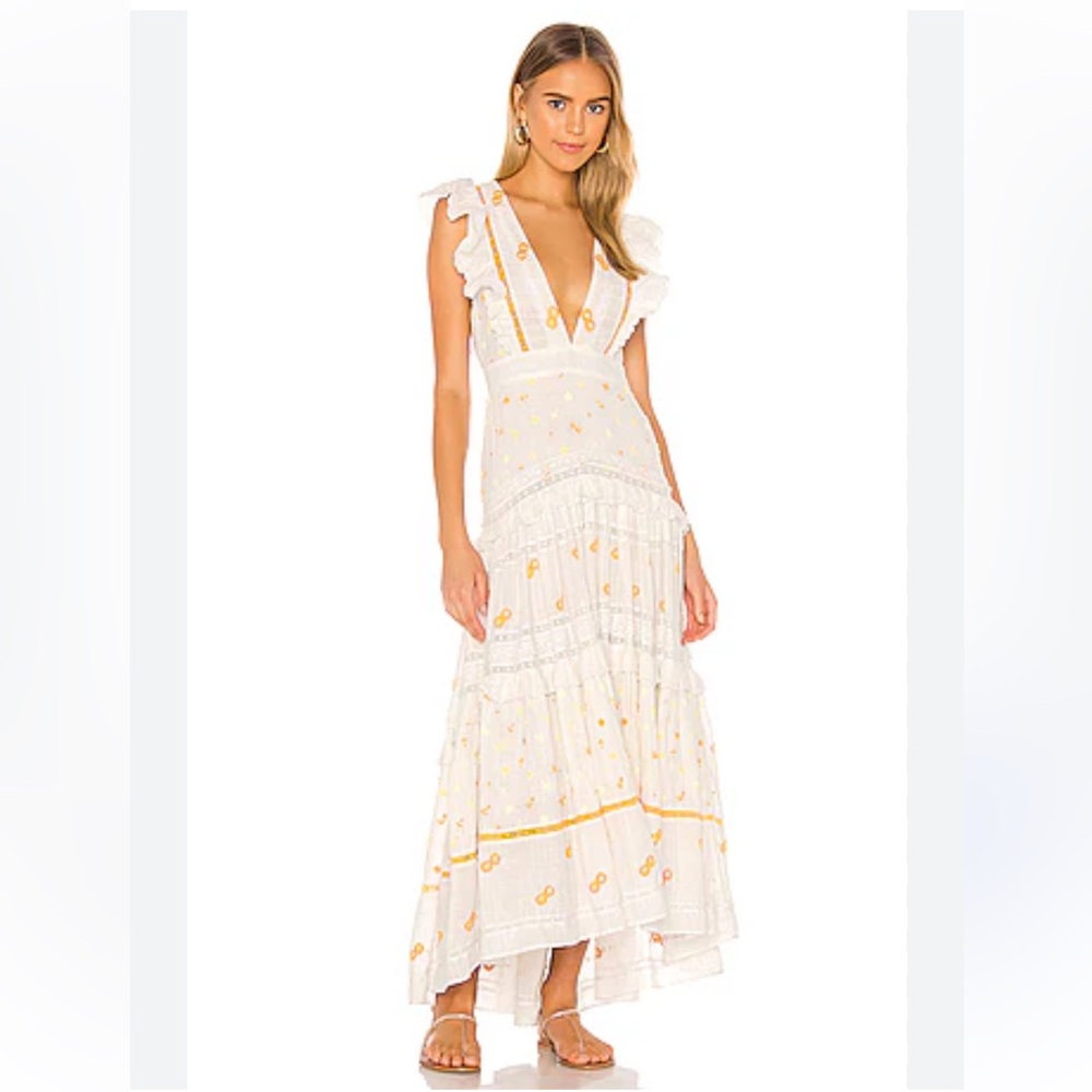 LoveShackFancy Cortland Maxi Dress